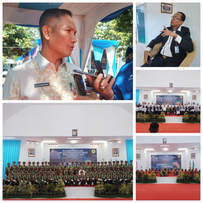 SMK Kehutanan Negeri Pekanbaru Wisuda 87 Siswa Kelas XII Angkatan 14 Tahun 2025