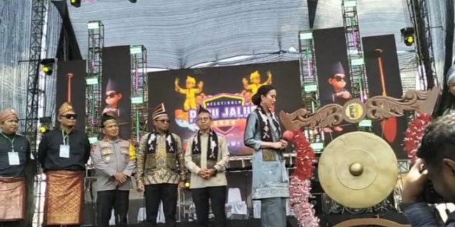 Pacu Jalur 2025 Resmi Dibuka Widiyanti Putri Wardhana , Ini Sambutan nya.