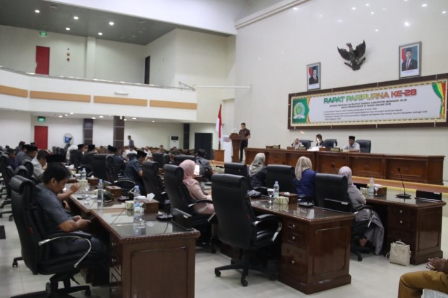 Dengar Laporan Reses DPRD Inhil, Wabup ajak Sinergi Prioritaskan Kesejahteraan Rakyat